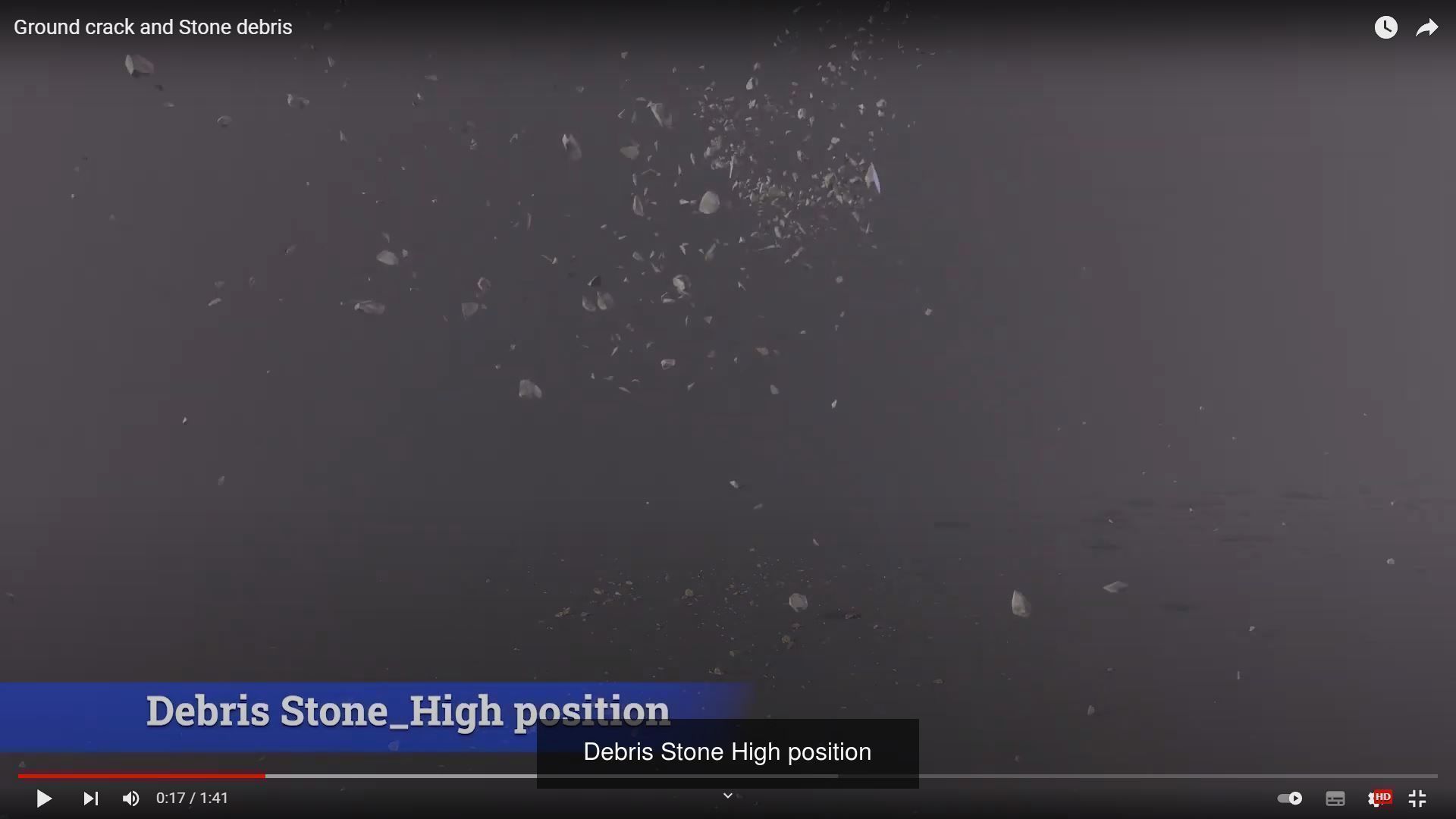 Debris Stone pack 3D Model Collection_4