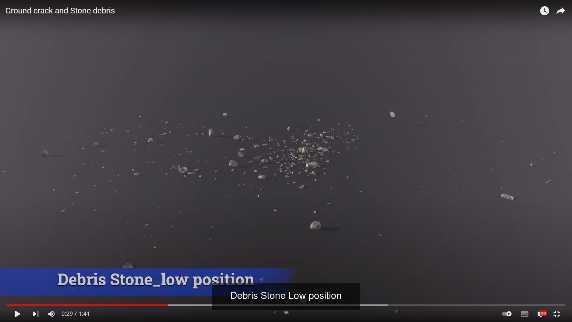 Debris Stone pack 3D Model Collection_3