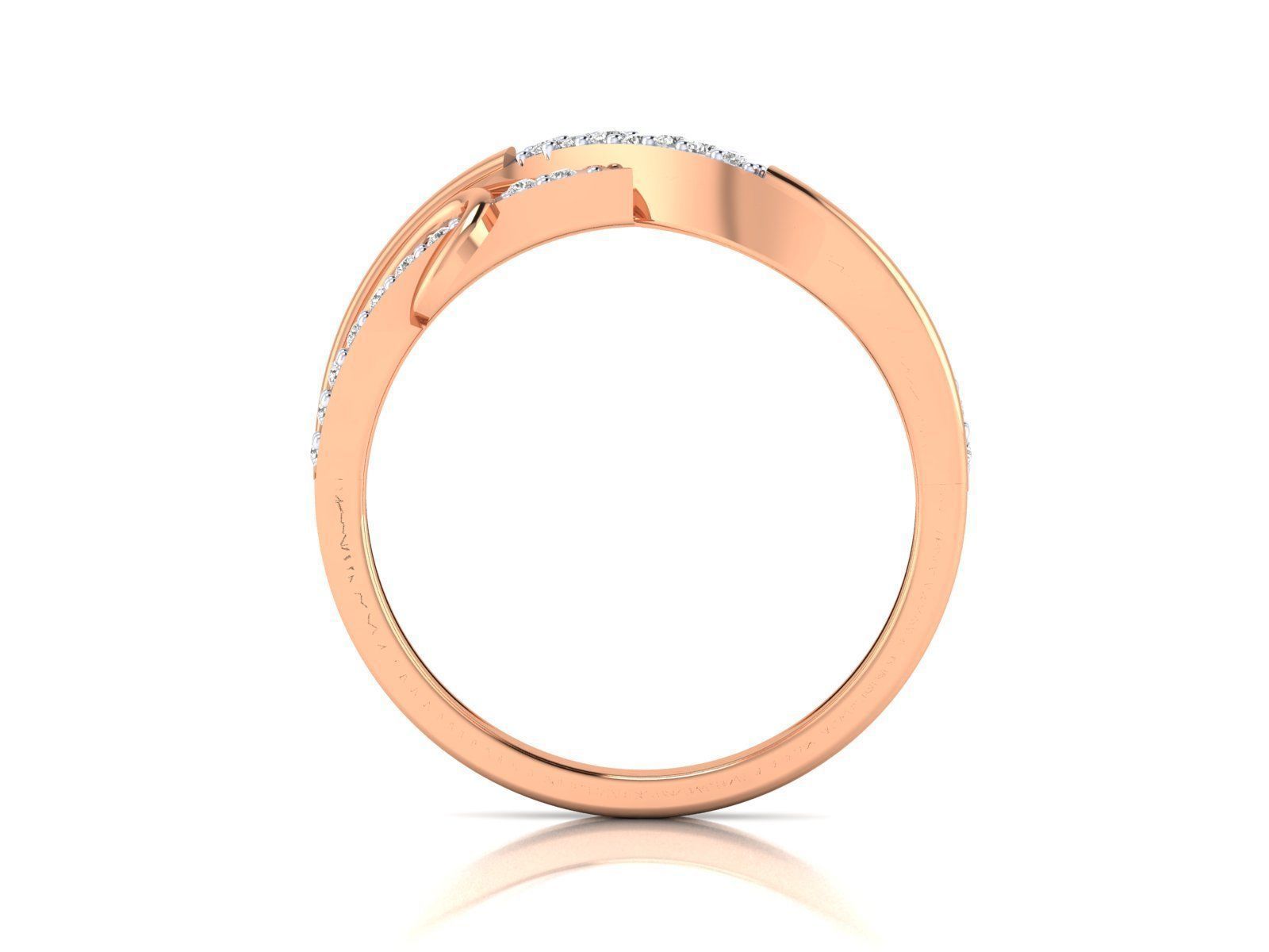 Solitaire Women Wedding Ring 3dm STl OBJ FBX Render Details 3D print model_15
