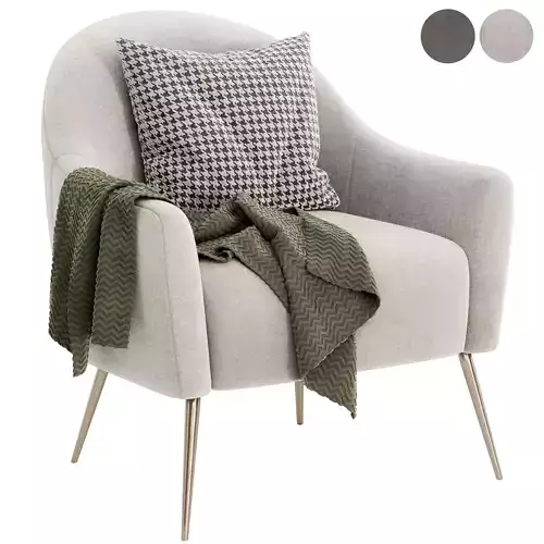 GEORGIA fabric armchair