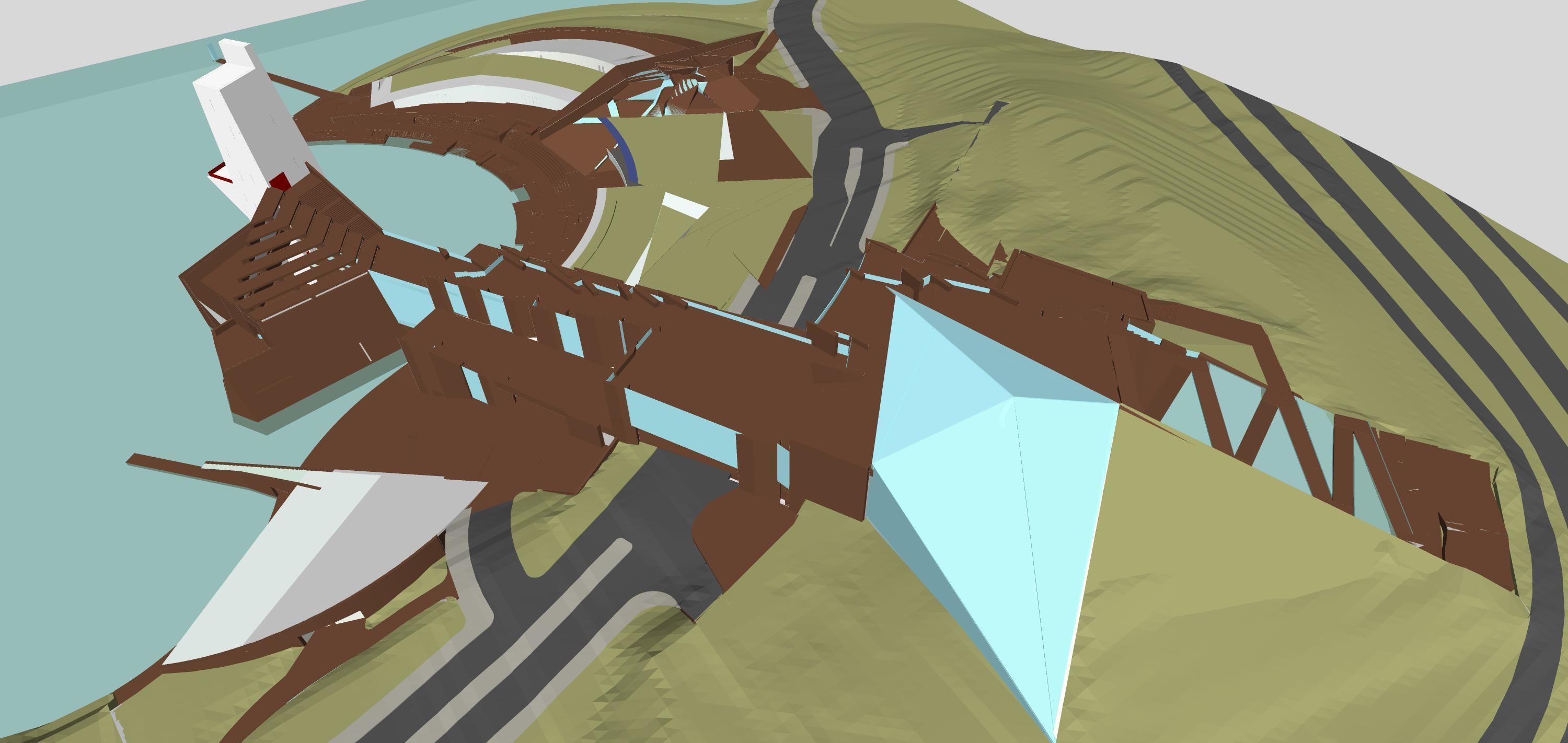 Sketchup Recreational and tourist complex 201 3D model_4