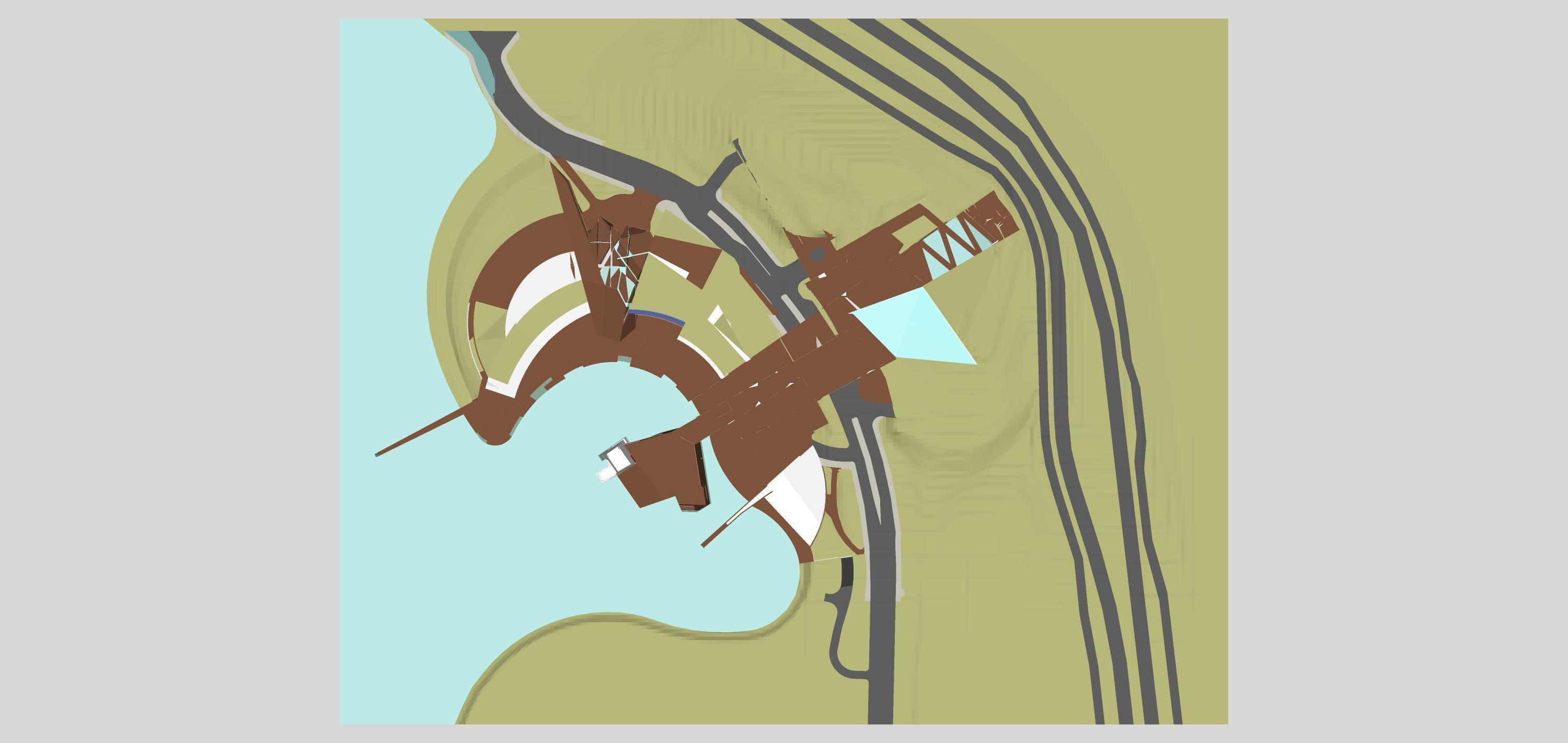 Sketchup Recreational and tourist complex 201 3D model_9