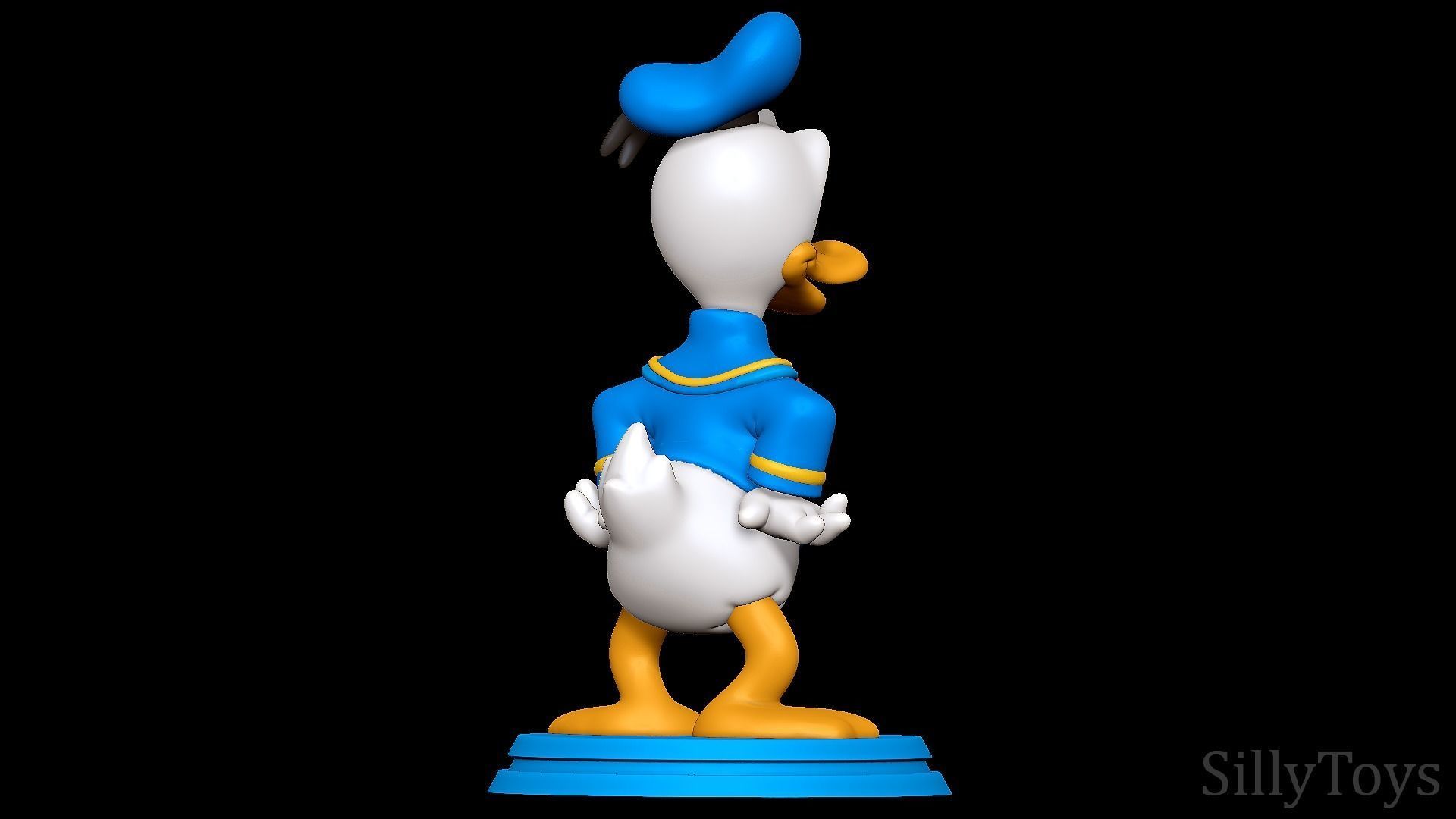 Donald Duck 3D print model_4