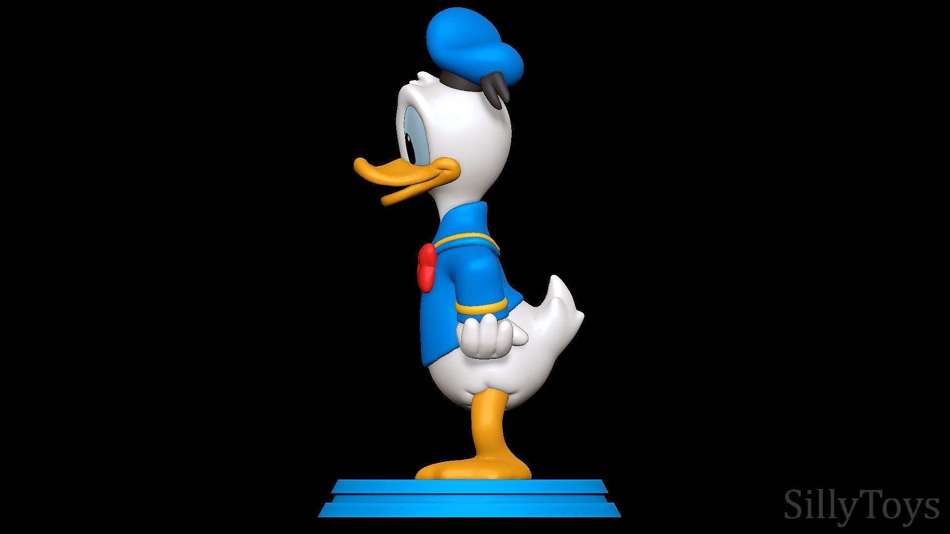 Donald Duck 3D print model_5