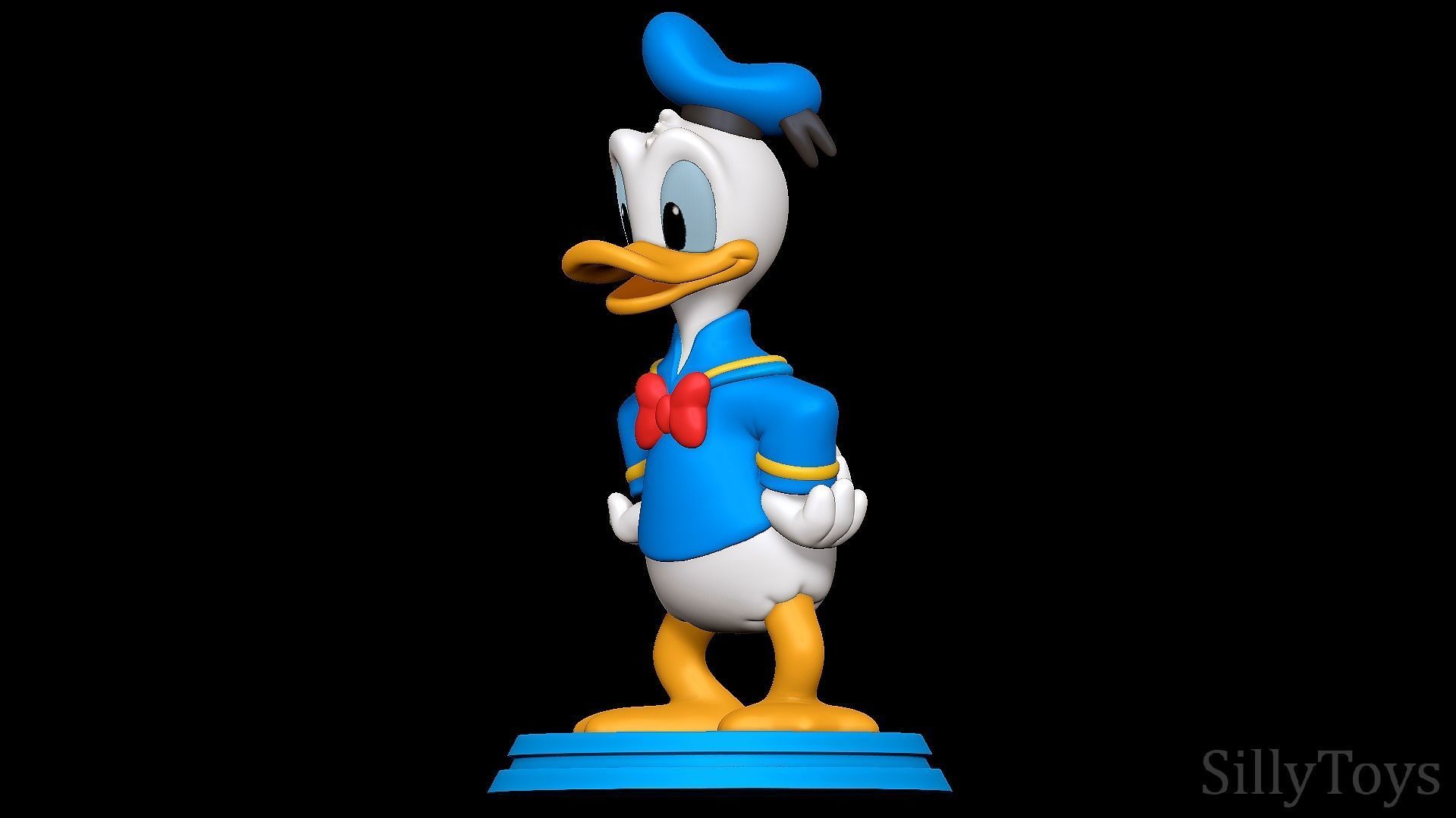 Donald Duck 3D print model_6