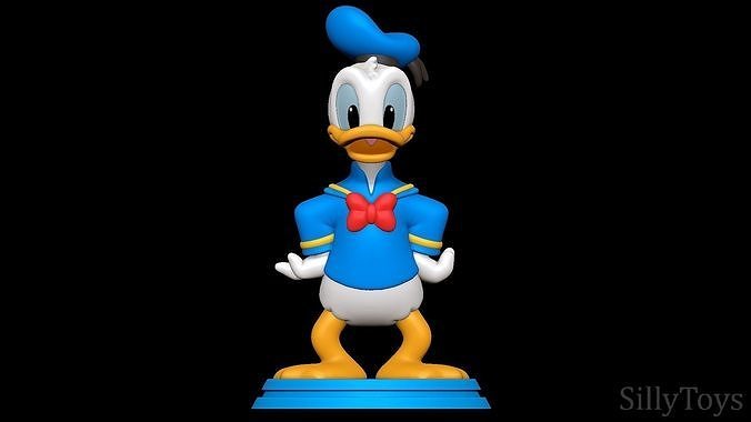 Donald Duck 3D print model