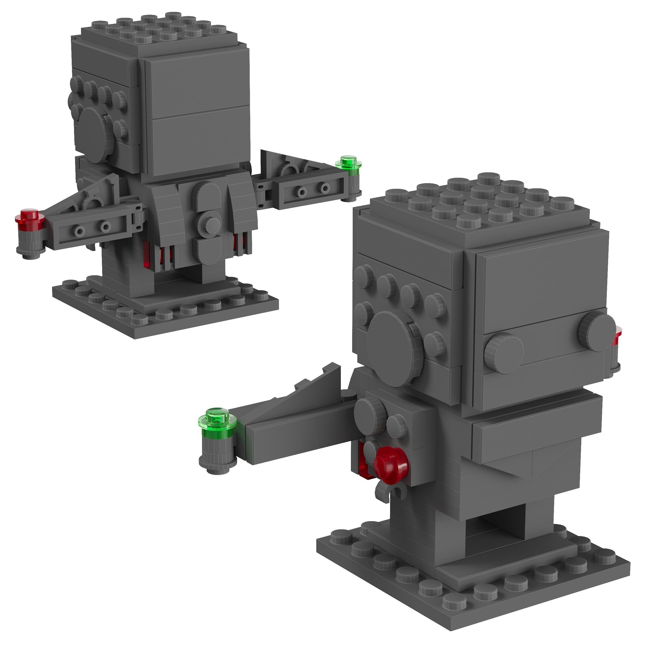 Lego BrickHeadz - 40552 Buzz Lightyear 3D model_1