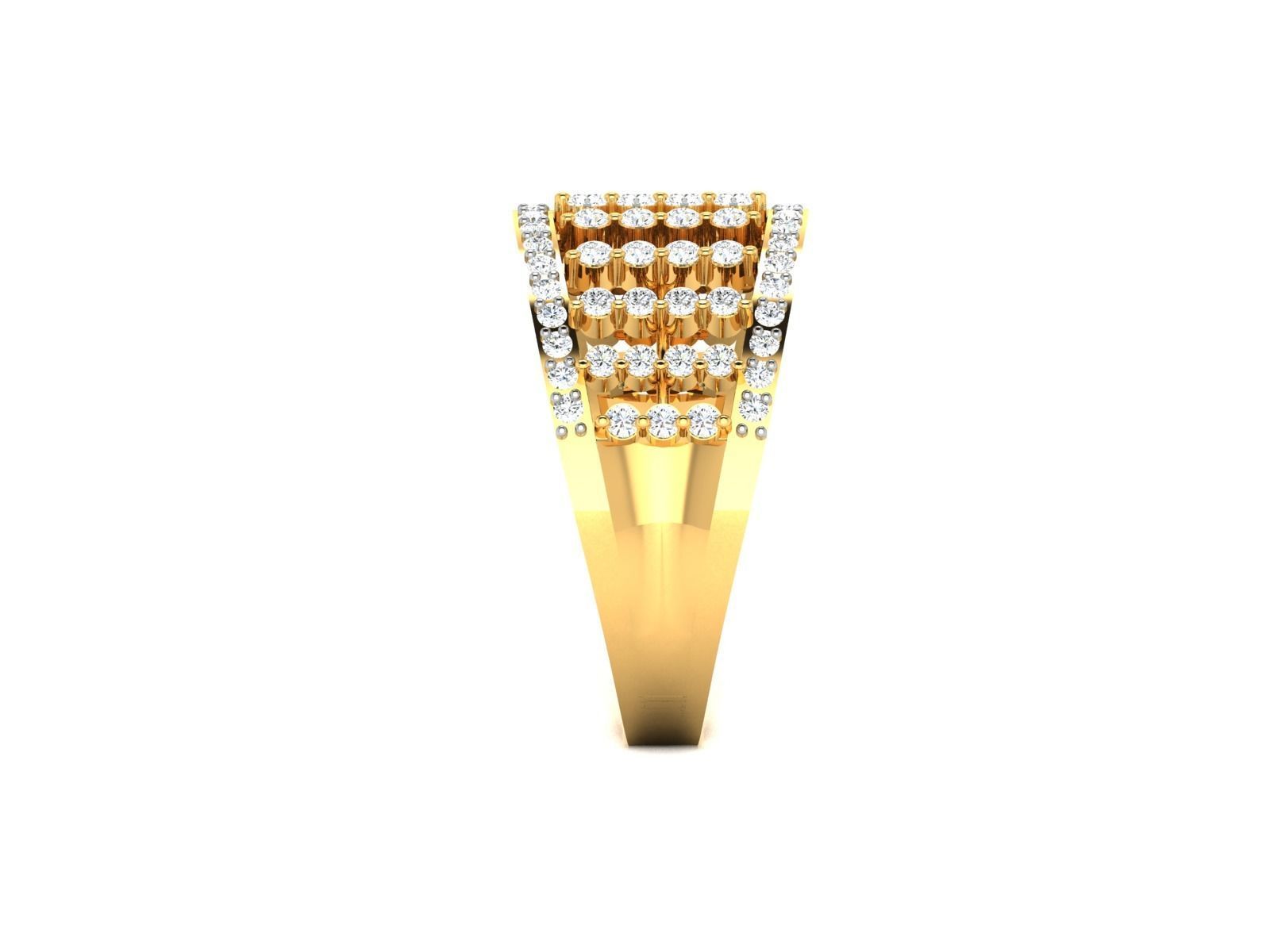 Engagement Wedding Ring 3dm STL OBJ FBX Render Details 3D print model_6