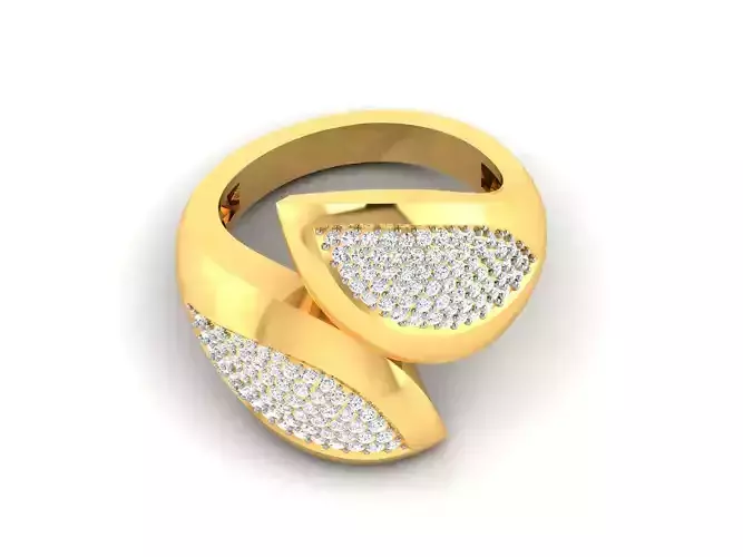 Engagement Wedding Ring 3dm STL OBJ FBX Render Details 3D print model