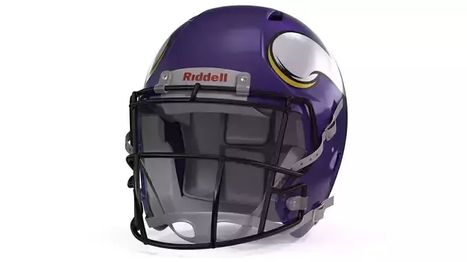 Minnesota Vikings American Football Helmet