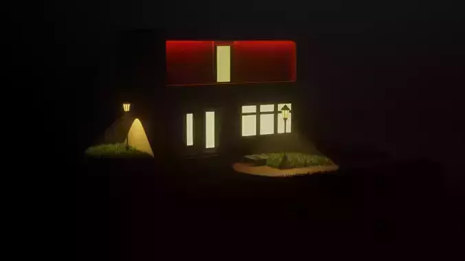 Night Scene in an Indian Environment