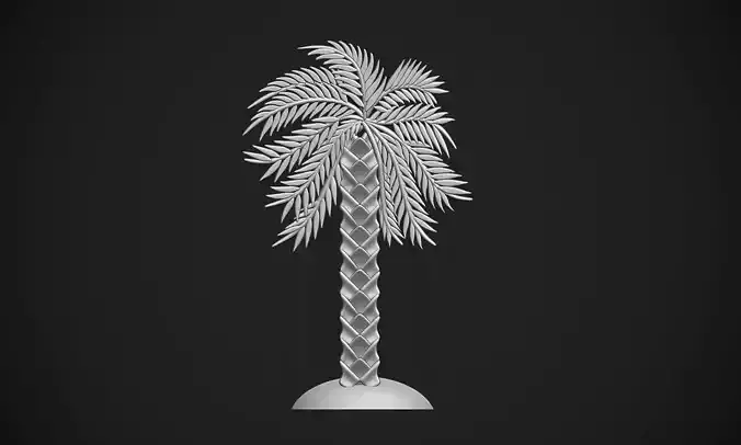 Palm Relief 3D print model