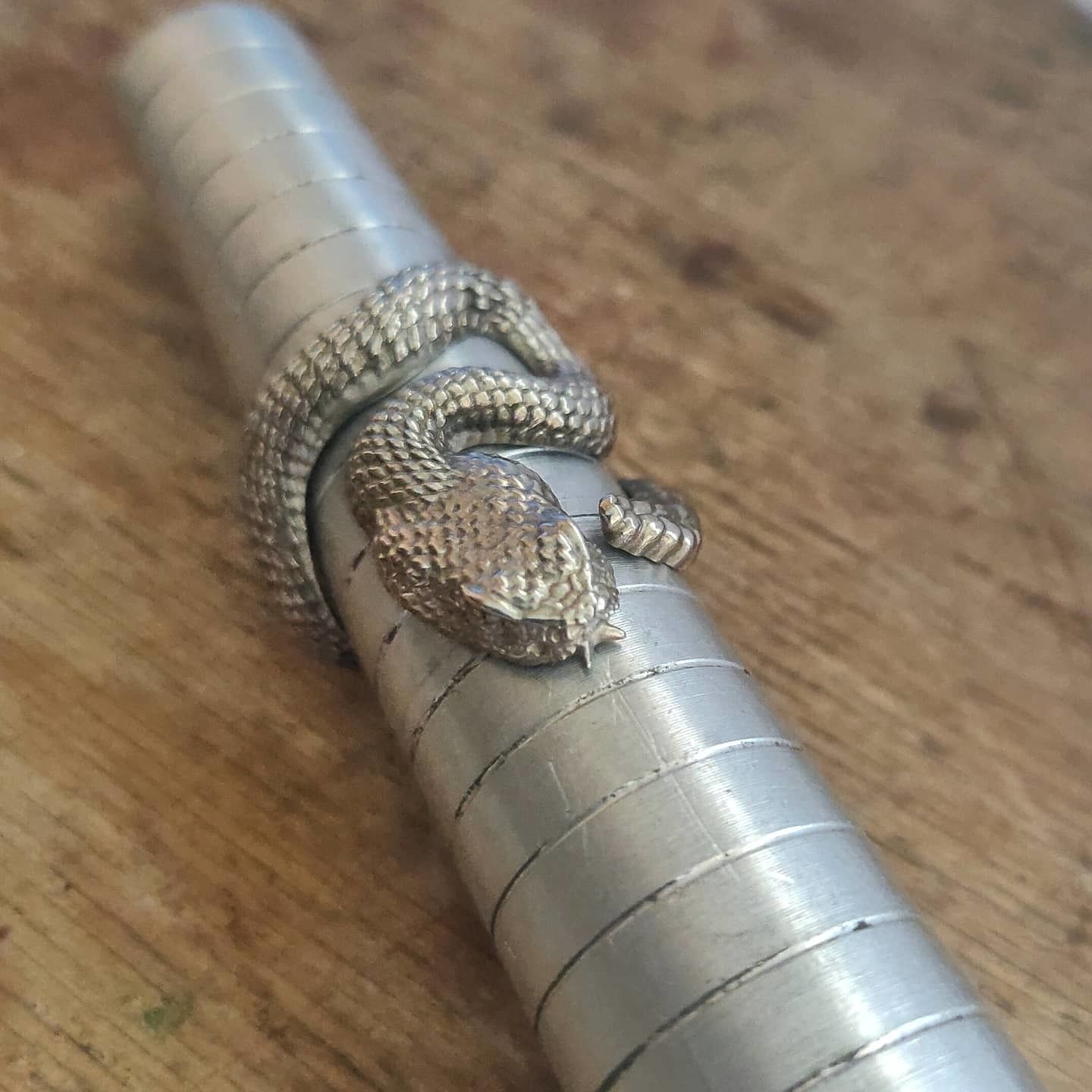 Rattlesnake ring 3d model for 3d printing 3D print model 3D print model_13
