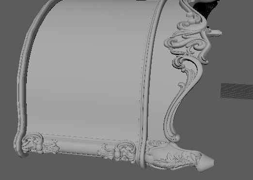 MIRROR STAND 3D model_4