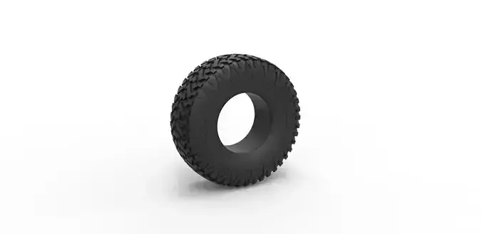 Offroad tire 30 Scale 1 to 25