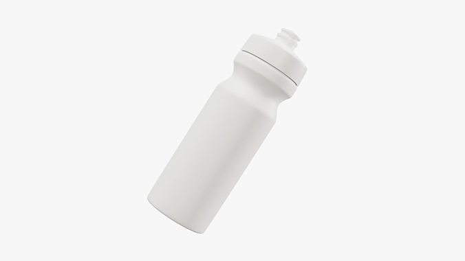 Sports Bottle Red 3D model 7