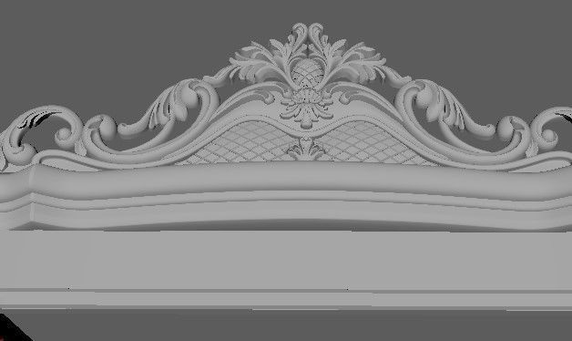 sideboard and stand and mirror three in one 3D model_15