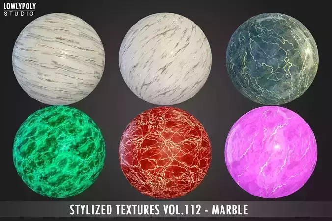 Marble Vol 112 - Stylized Textures