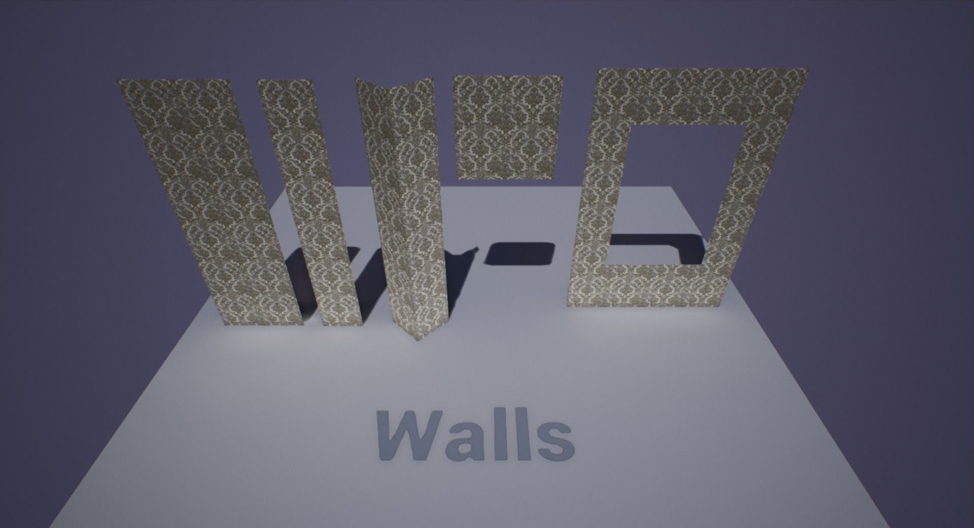 Victorian bedroom interior 3D model_50