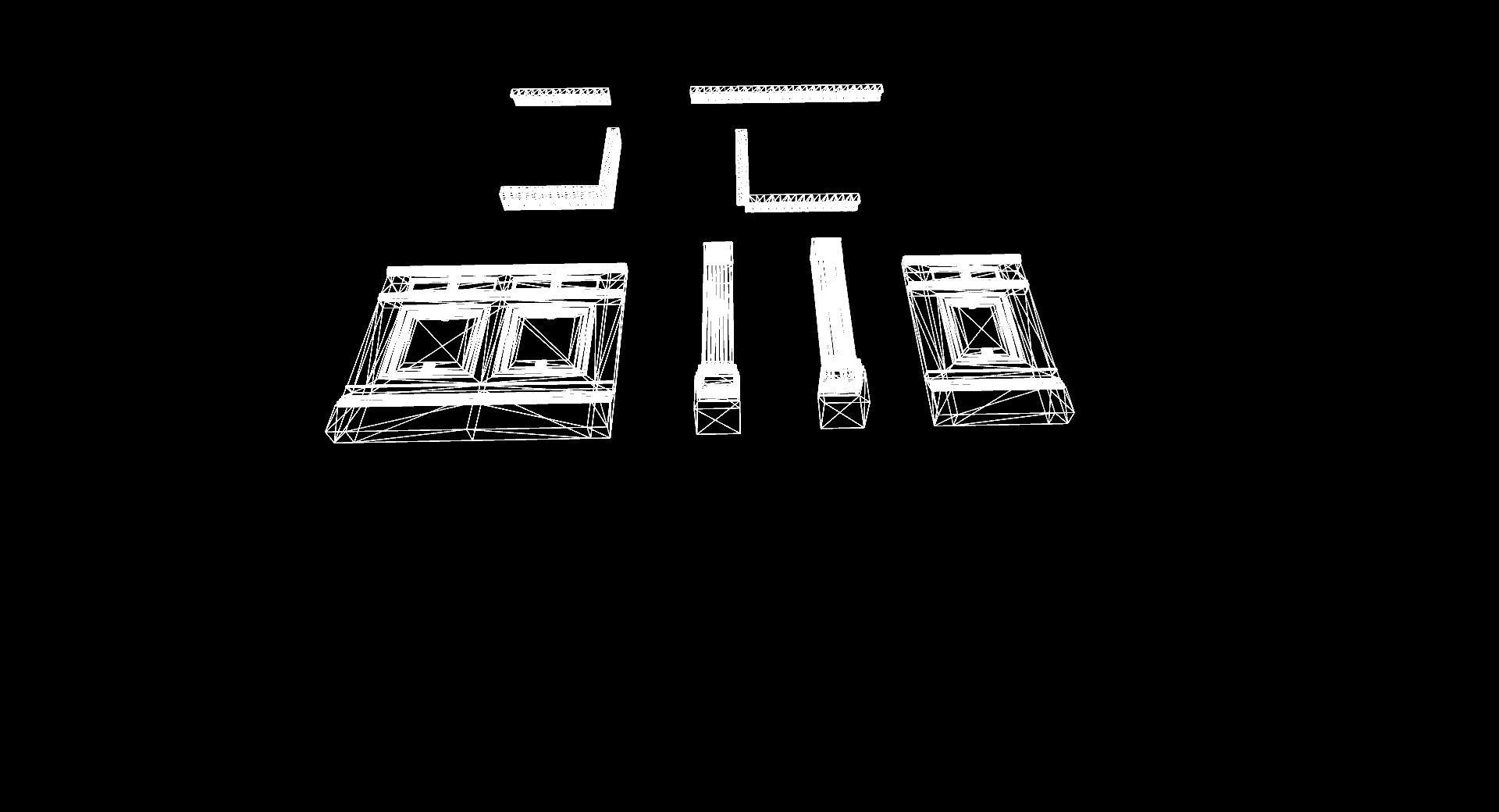 Victorian bedroom interior 3D model_57