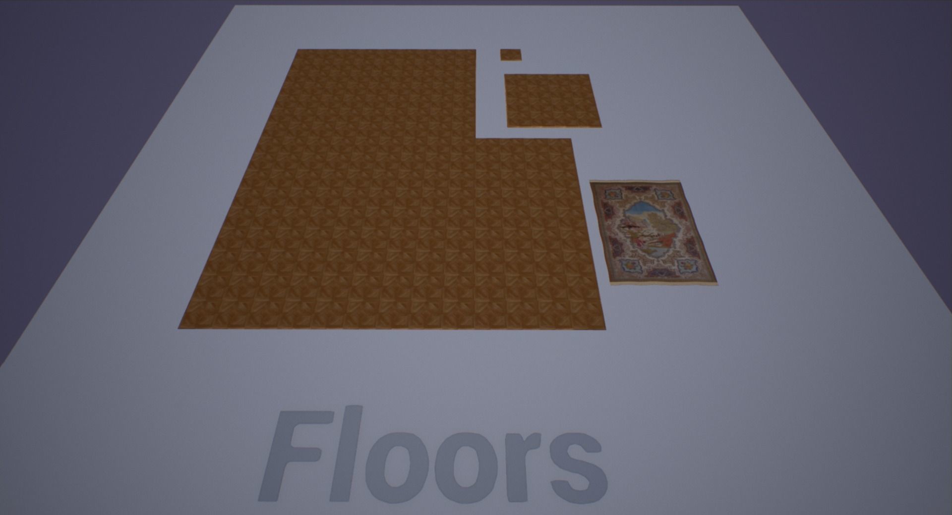 Victorian bedroom interior 3D model_60