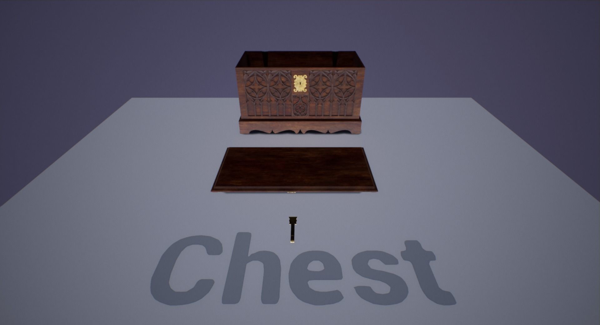 Victorian bedroom interior 3D model_70