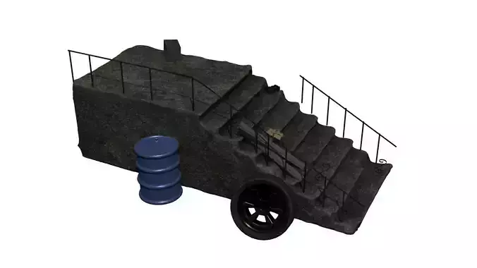 Old Stairs and props