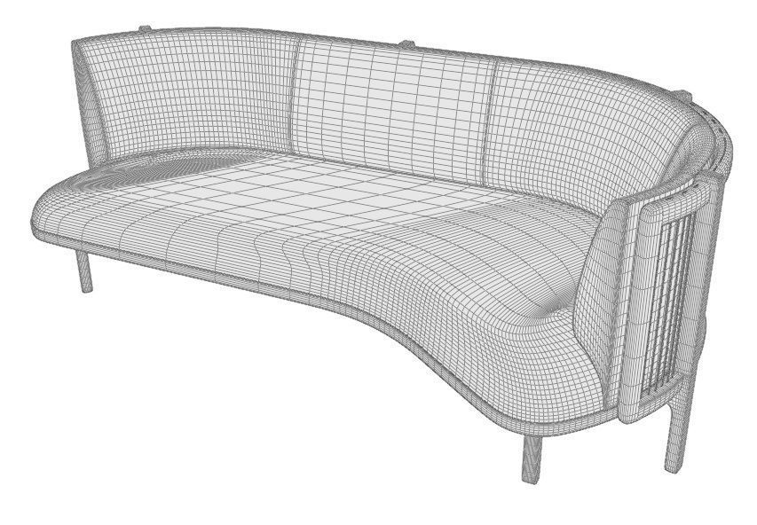 sideways sofa 3D model_17