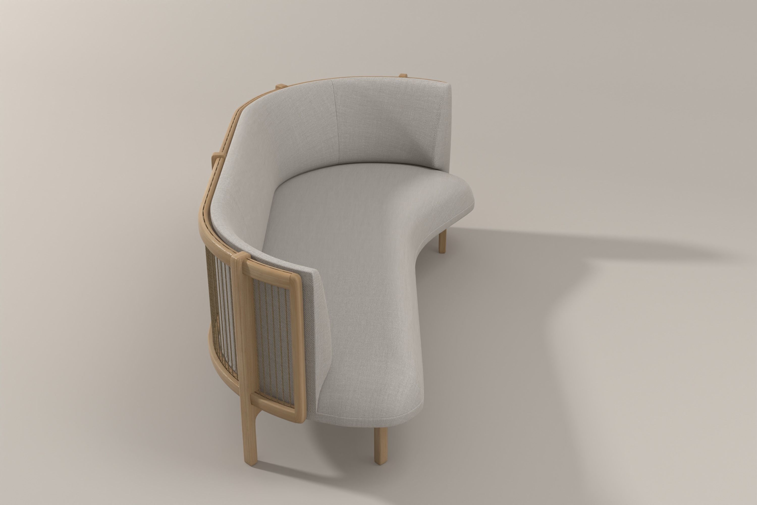 sideways sofa 3D model_5