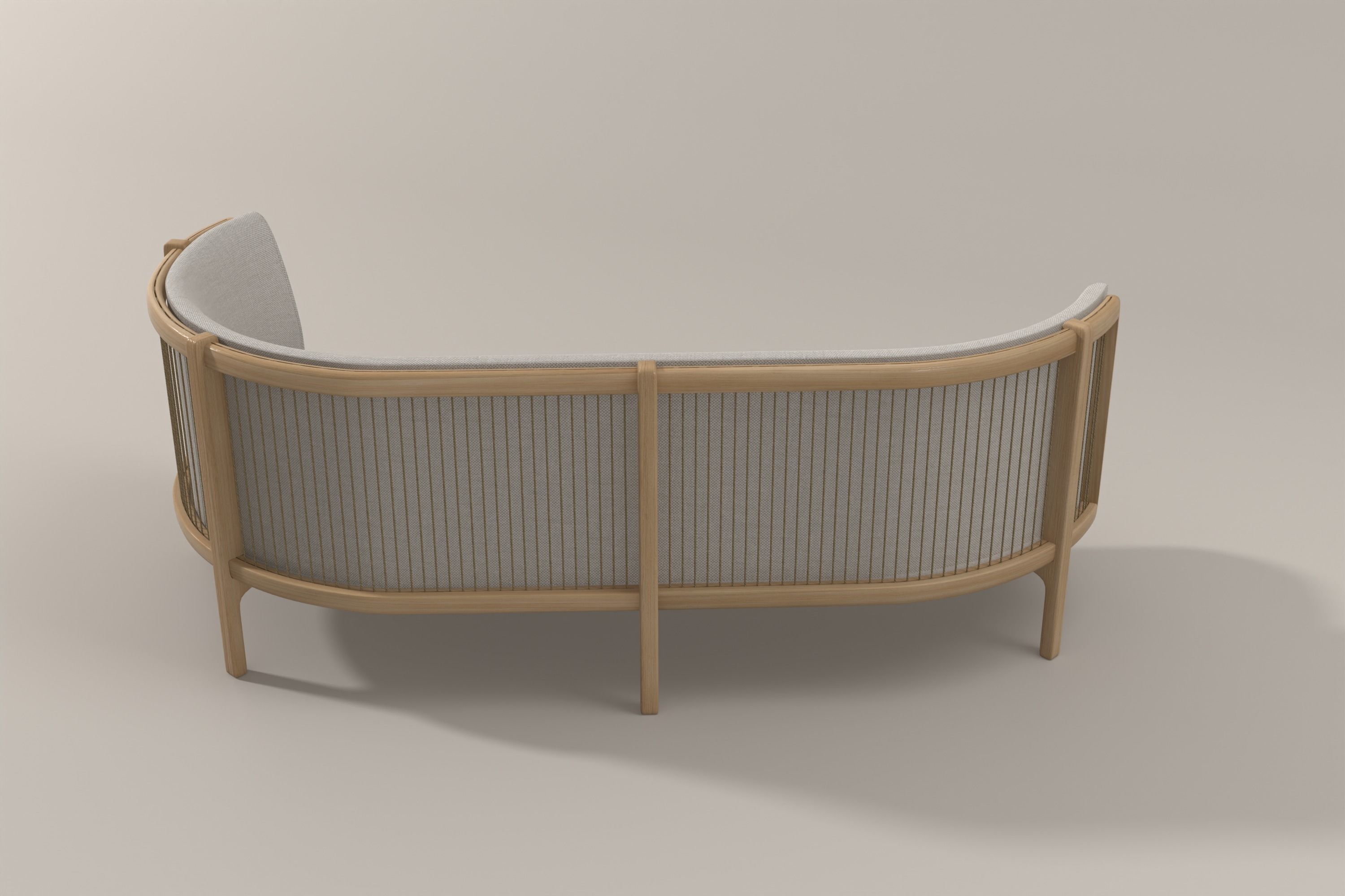 sideways sofa 3D model_7