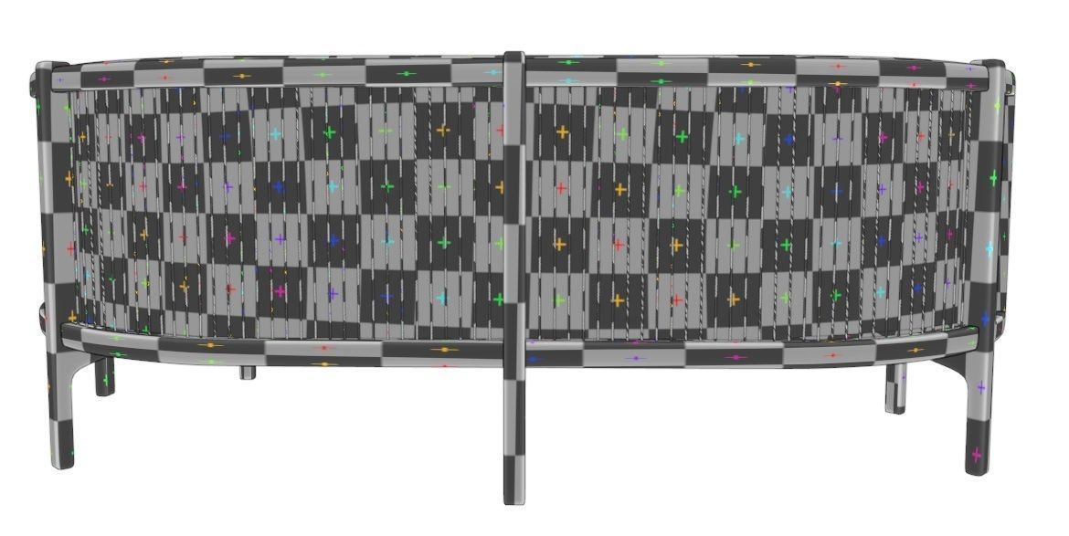 sideways sofa 3D model_11