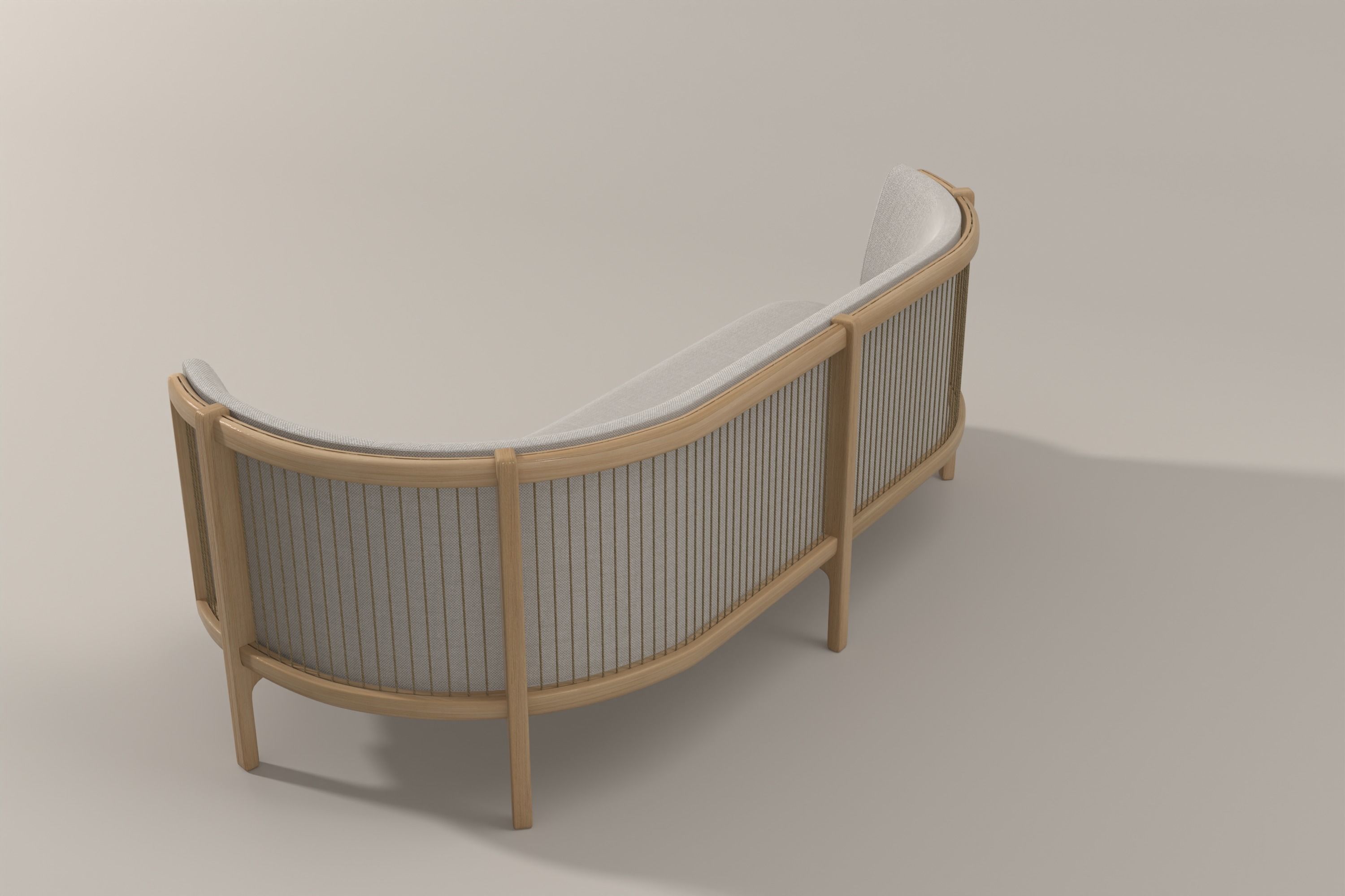 sideways sofa 3D model_8