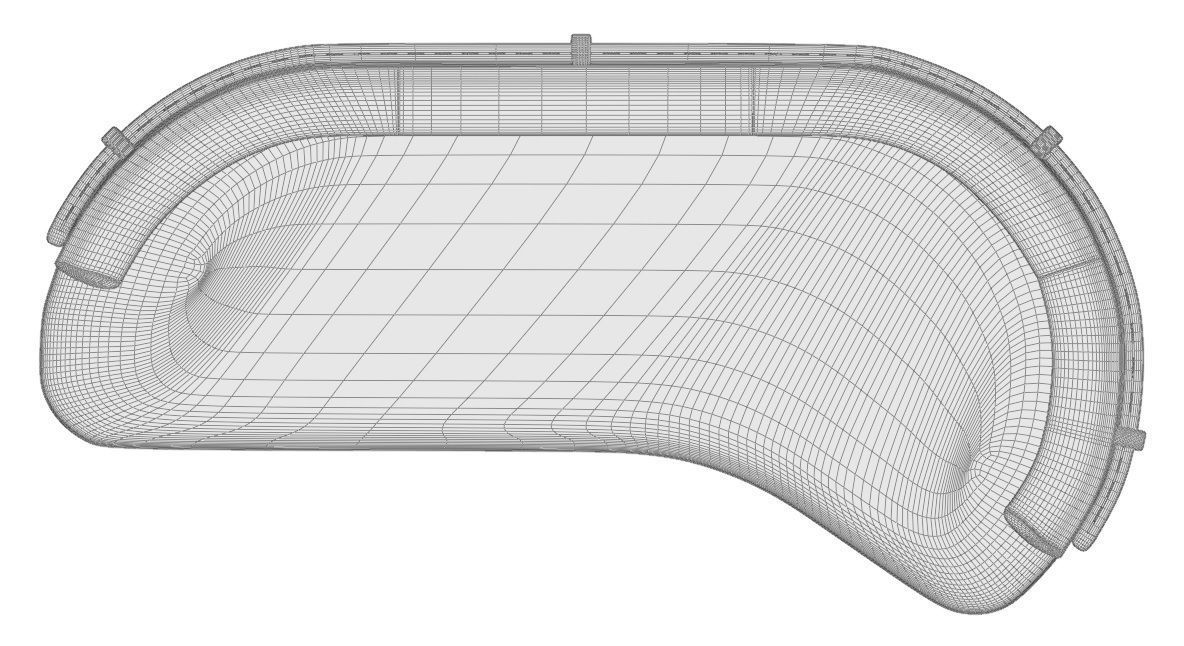 sideways sofa 3D model_14
