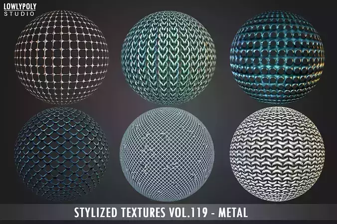 Metal Vol 119 - Stylized Textures