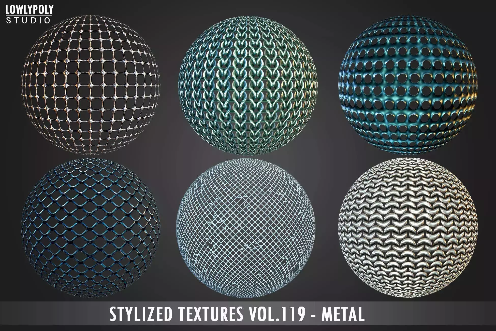 Metal Vol 119 - Stylized Textures Texture_0
