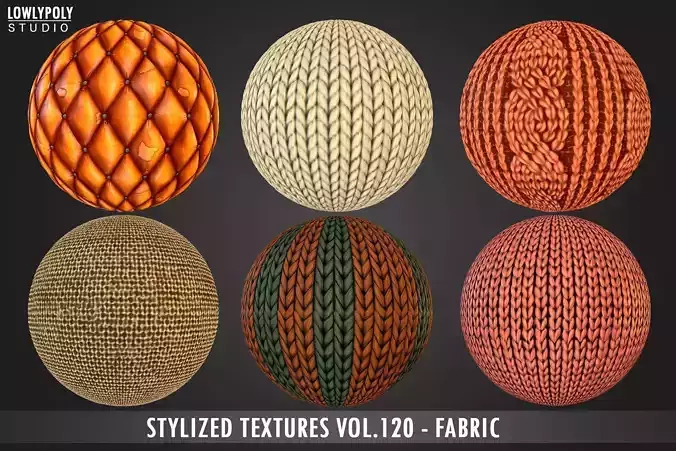 Fabric Vol 120 - Stylized Textures Texture