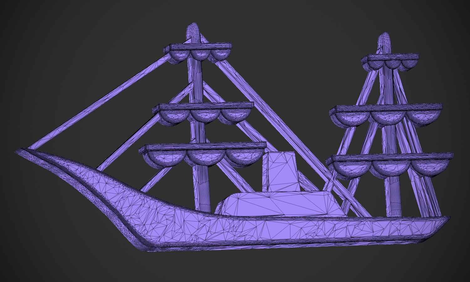 Sail Relief 3D print model_3