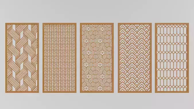 decorative restaurant hotel wood frame styles