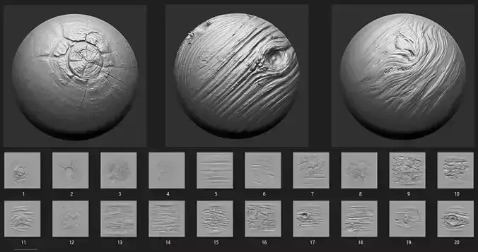 VDM Wood Details 3D print model