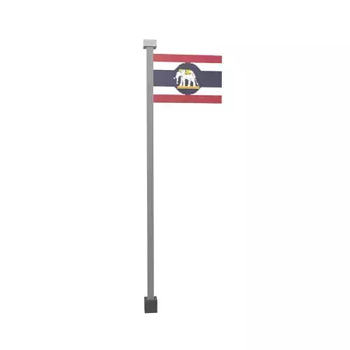 Voxel Ambassador flag of Thailand v1 001