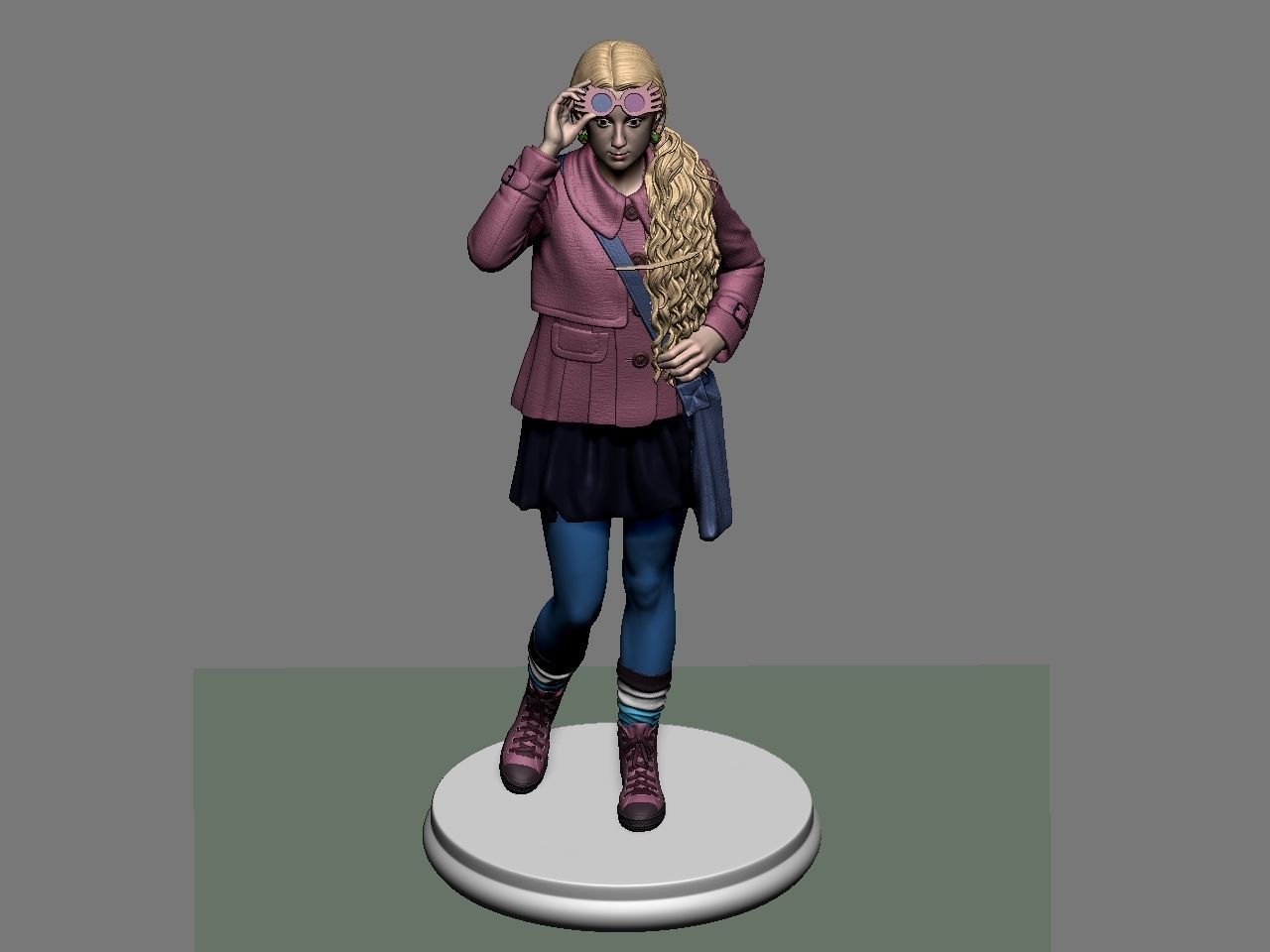 Luna Lovegood 3D print model_48