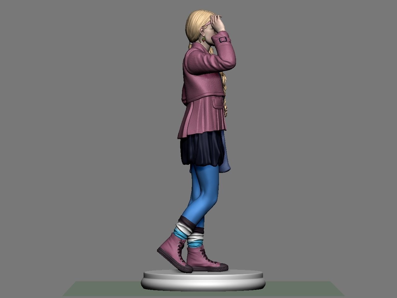 Luna Lovegood 3D print model_4