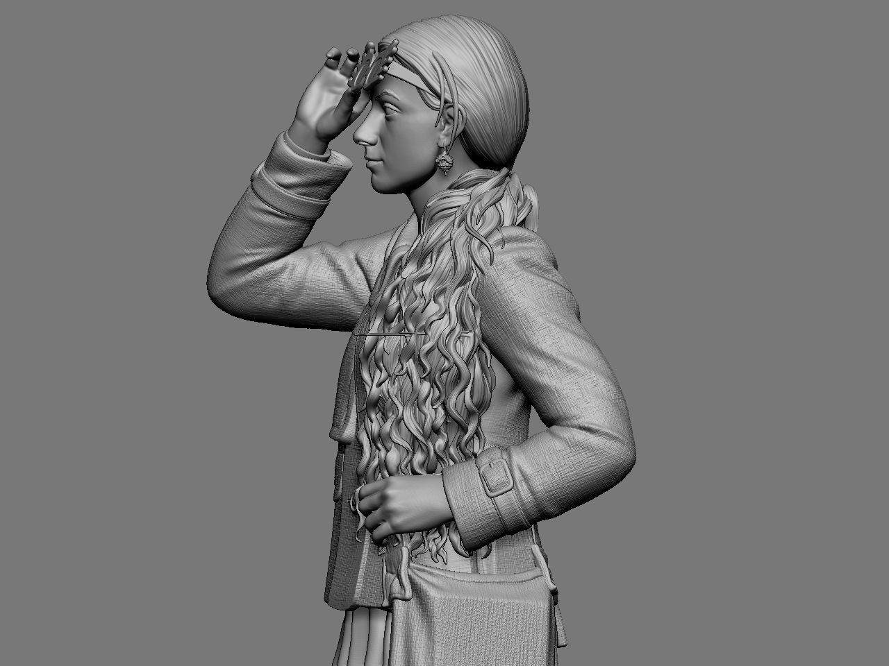 Luna Lovegood 3D print model_29