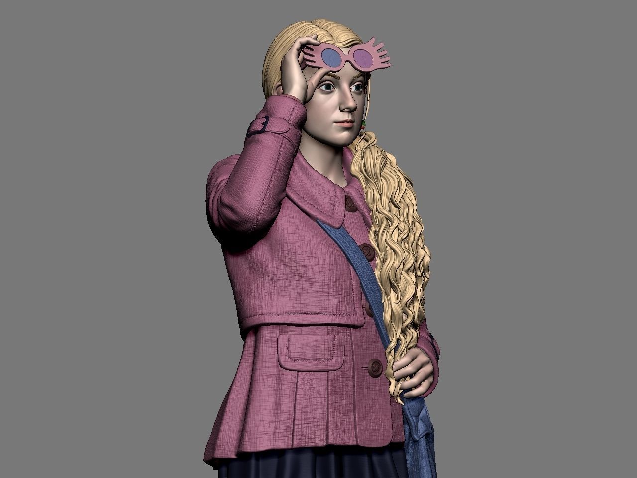 Luna Lovegood 3D print model_18