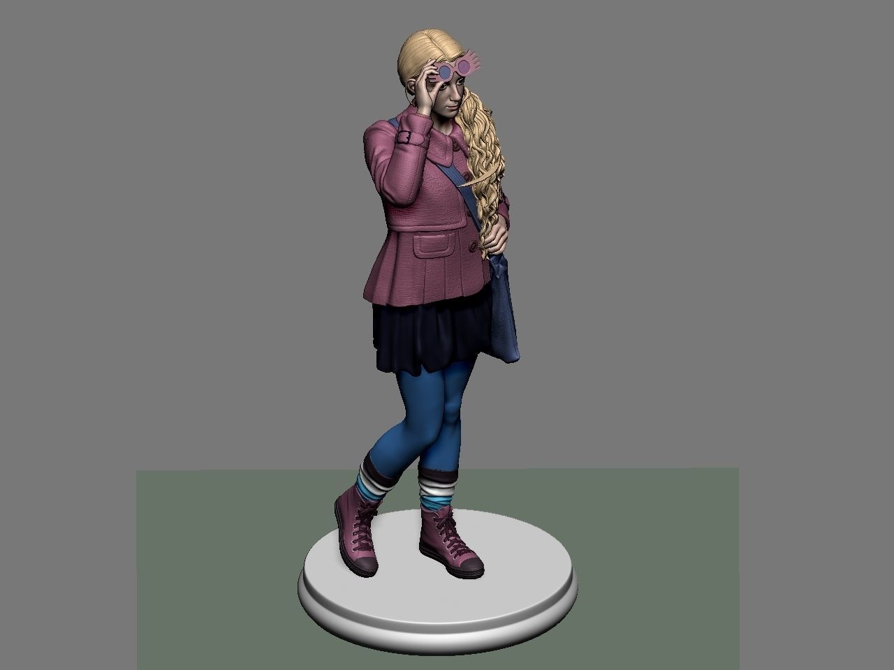 Luna Lovegood 3D print model_50