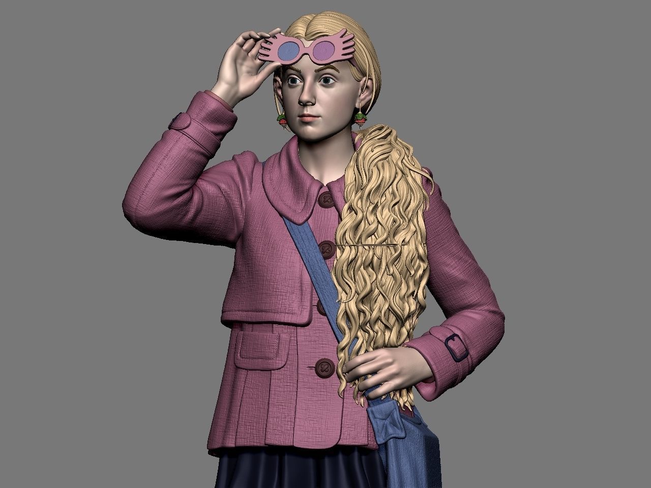 Luna Lovegood 3D print model_30