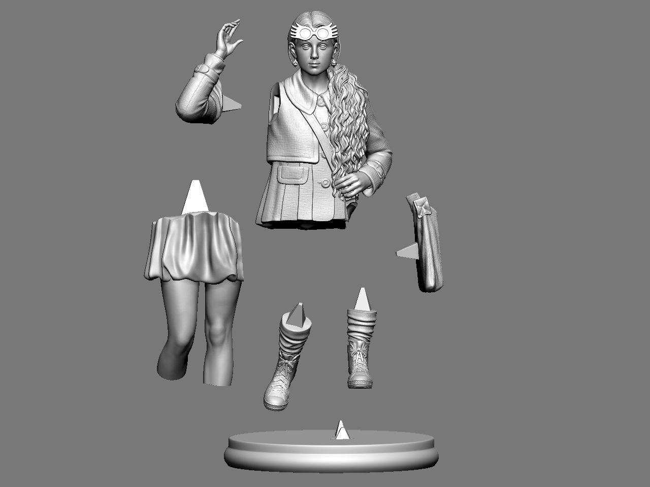 Luna Lovegood 3D print model_65