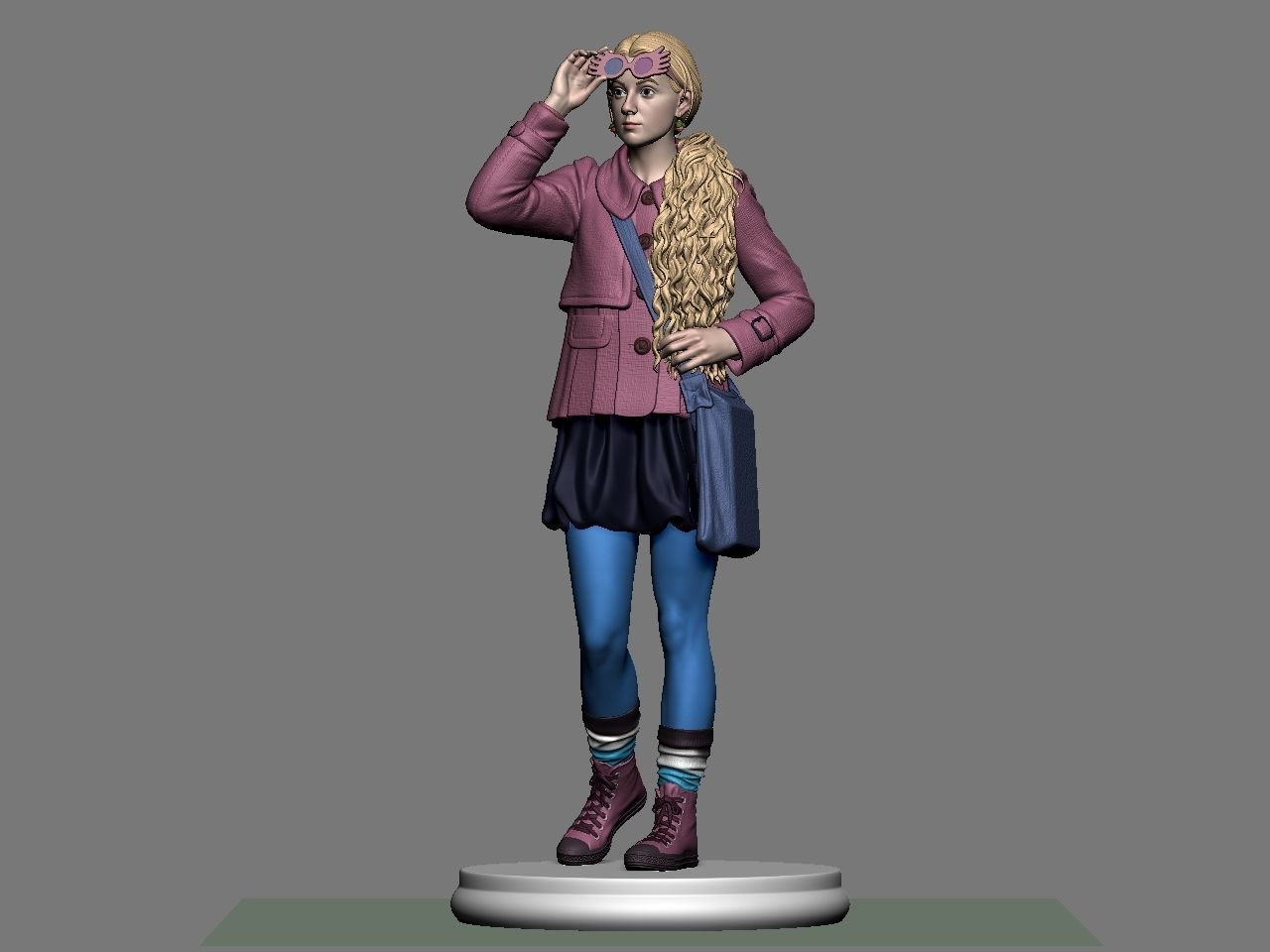Luna Lovegood 3D print model_14
