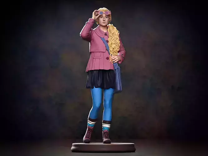 Luna Lovegood 3D print model