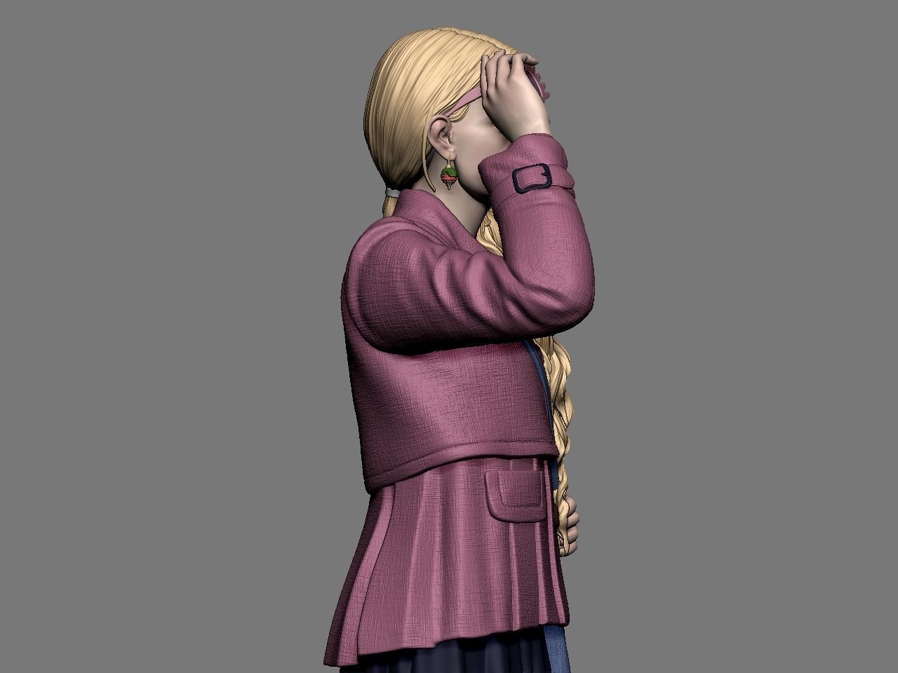 Luna Lovegood 3D print model_20